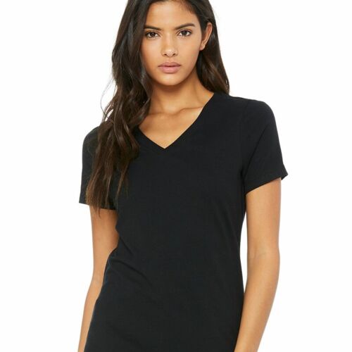 Women’s Relaxed Jersey V-Neck Tee Vignette