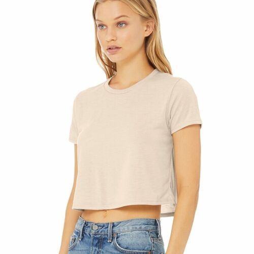 Women’s Flowy Crop Tee Vignette
