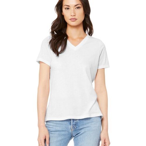 Ladies' Relaxed Triblend V-Neck T-Shirt Vignette