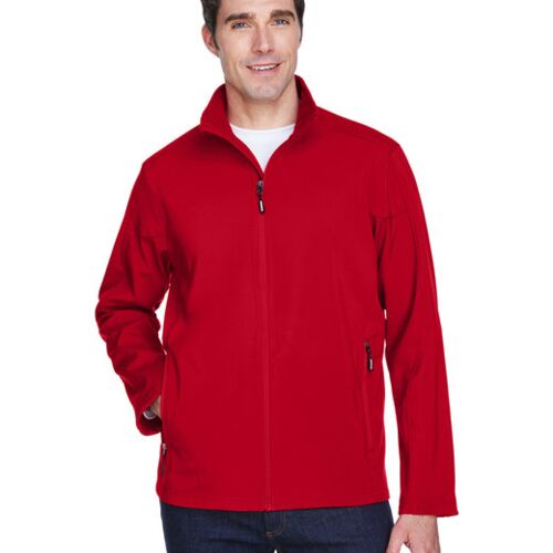 Men's Cruise Two-Layer Fleece Bonded Soft Shell Jacket Vignette