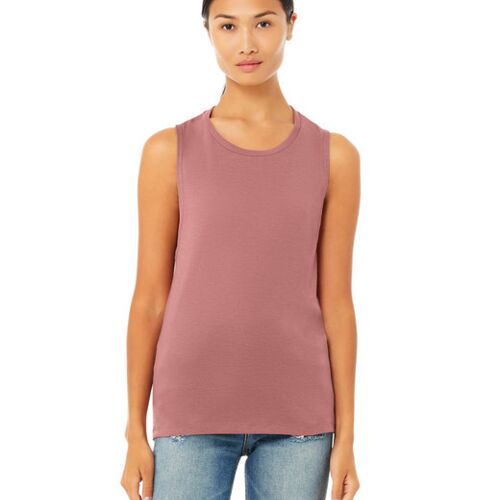 Ladies' Flowy Scoop Muscle Tank Vignette