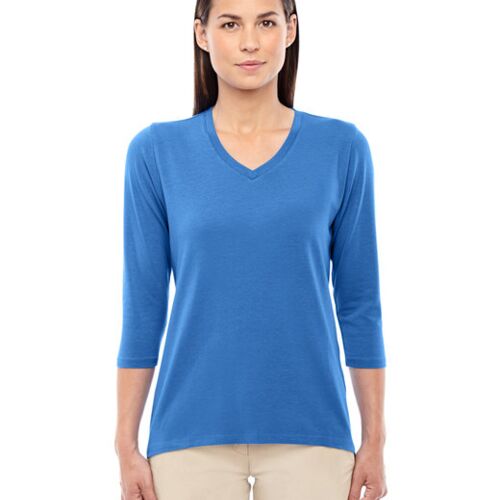 Ladies' Perfect Fit™ Bracelet-Length V-Neck Top Vignette