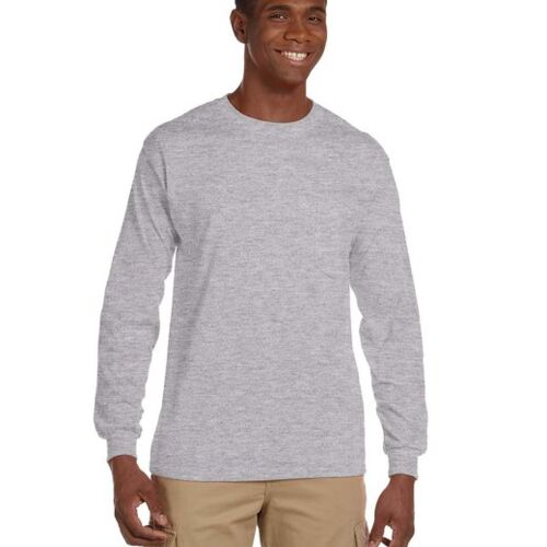 Adult Ultra Cotton® Long-Sleeve Pocket T-Shirt Vignette