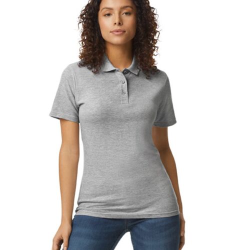 Ladies' Softstyle Double Pique Polo Vignette