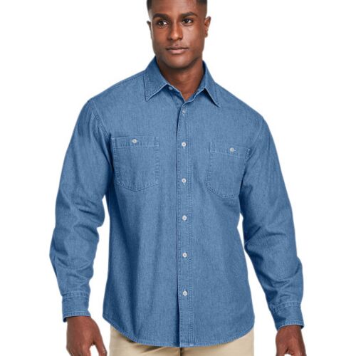 Men's Denim Shirt-Jacket Vignette