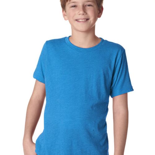 Youth Triblend Crew Vignette