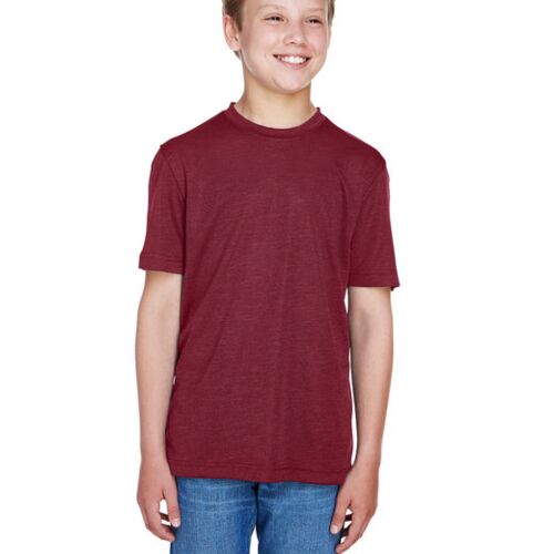 Youth Sonic Heather Performance T-Shirt Vignette