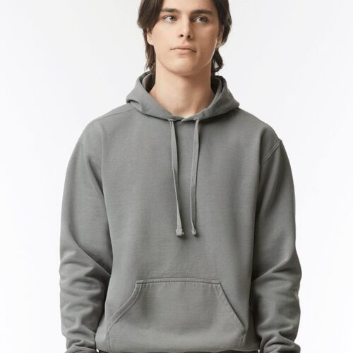 Unisex Garment-Dyed Hooded Sweatshirt Vignette
