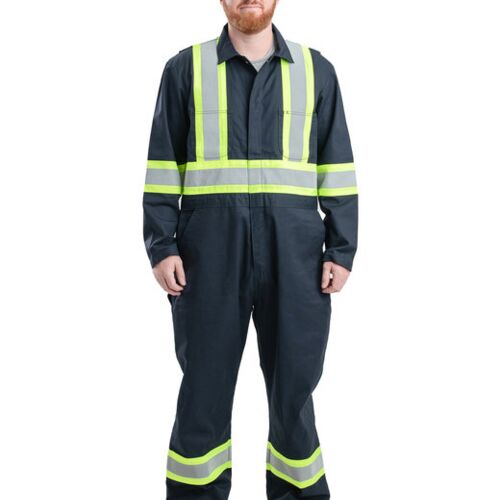 Men's Safety Striped Gasket Unlined Coverall Vignette
