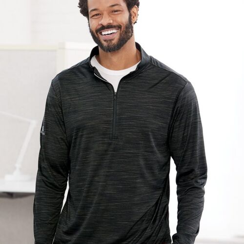 Men's Lightweight Mélange Quarter-Zip Pullover Vignette